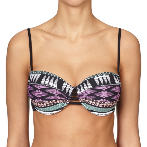 NWT Seafolly Future Tribe Bustier Bikini Top 10, 4 - Picture 3 of 7